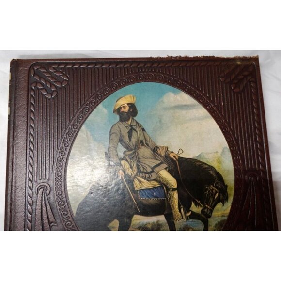 Vintage Time Life "The Trailblazers" The Old West Series Faux Leather Book 1973 - Picture 4 of 15